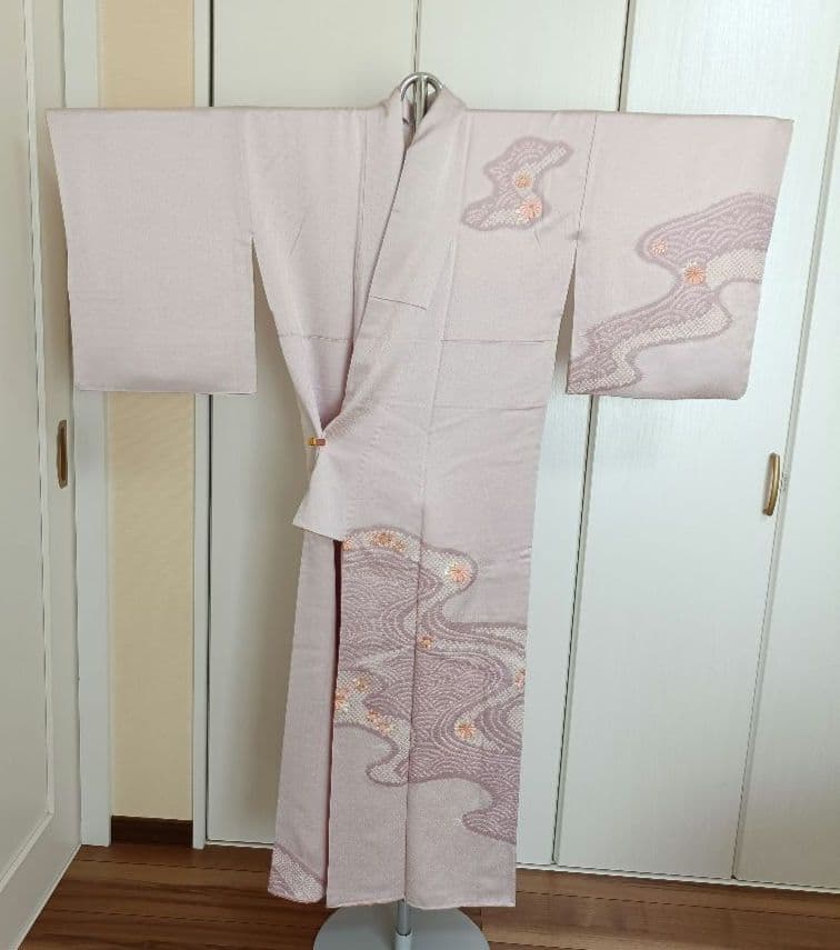 正絹訪問着　フルセット４点　卒業式　入学式　宮参り　七五三