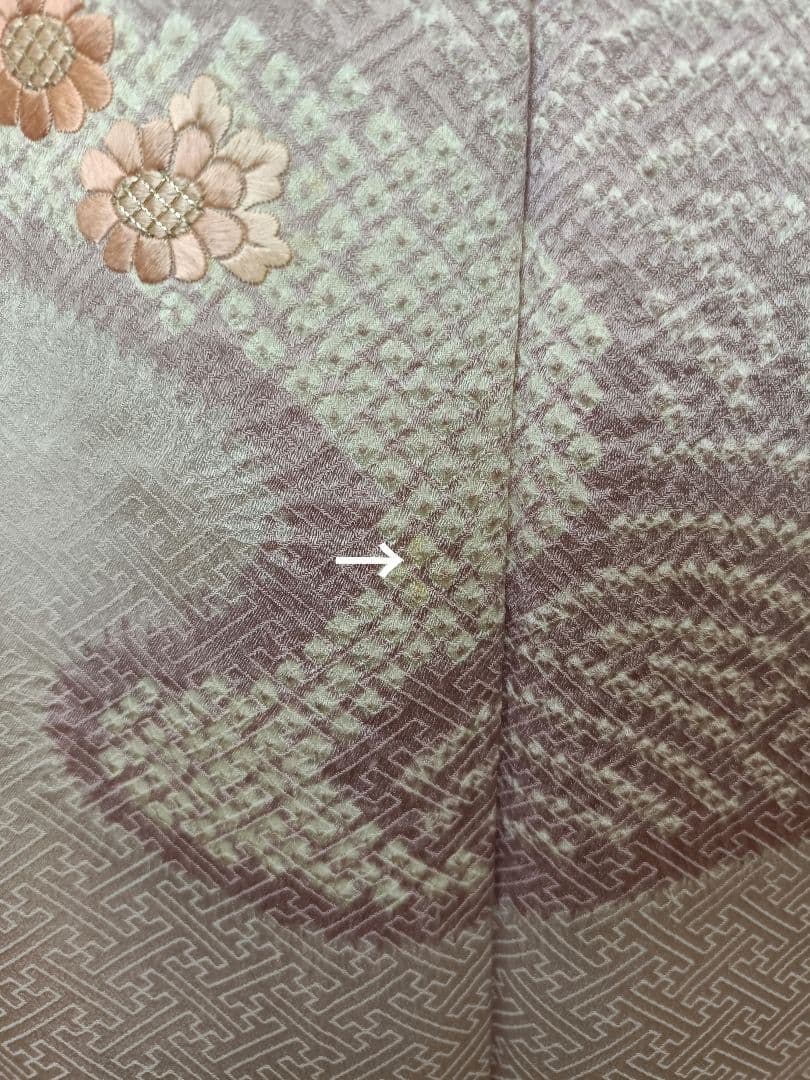 正絹訪問着　フルセット４点　卒業式　入学式　宮参り　七五三