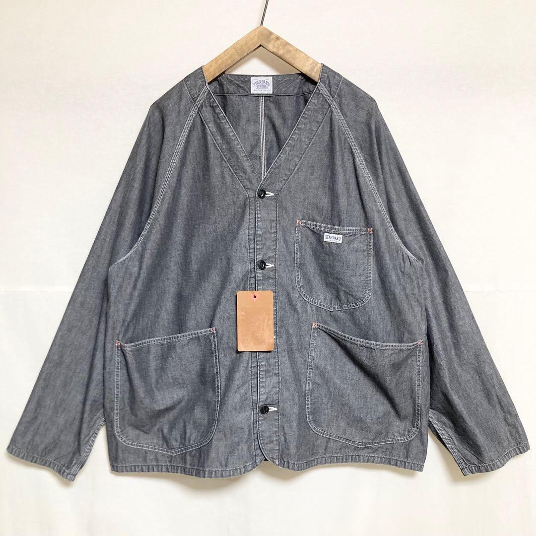 タグ付きXLサイズ！STANDARD CALIFORNIAノーカラージャケット