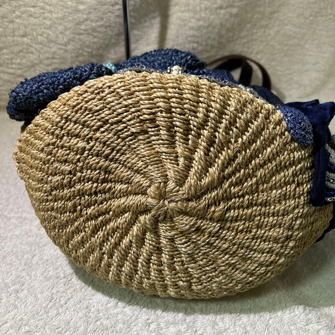 未使　タグ付　mahalmixage マハルミクサージュ　ビジューバック　トート