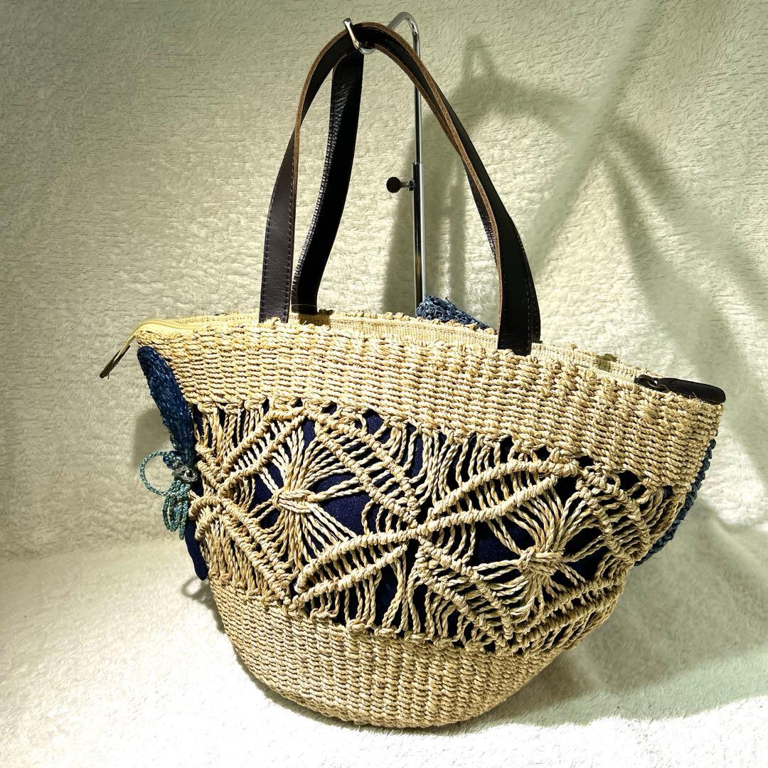 未使　タグ付　mahalmixage マハルミクサージュ　ビジューバック　トート