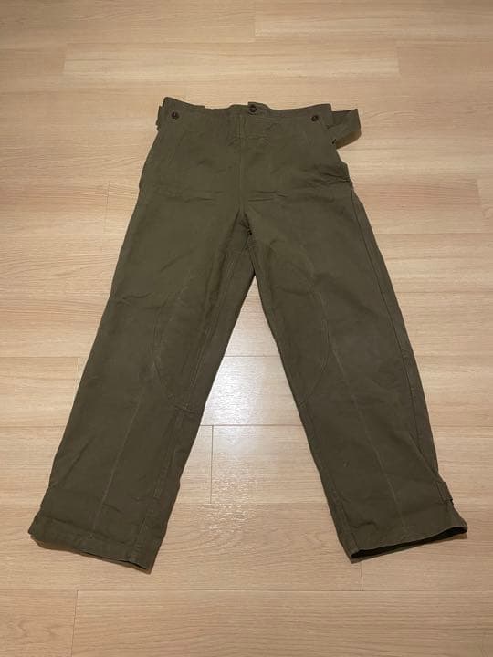 フランスヴィンテージ　モーターサイクルパンツ