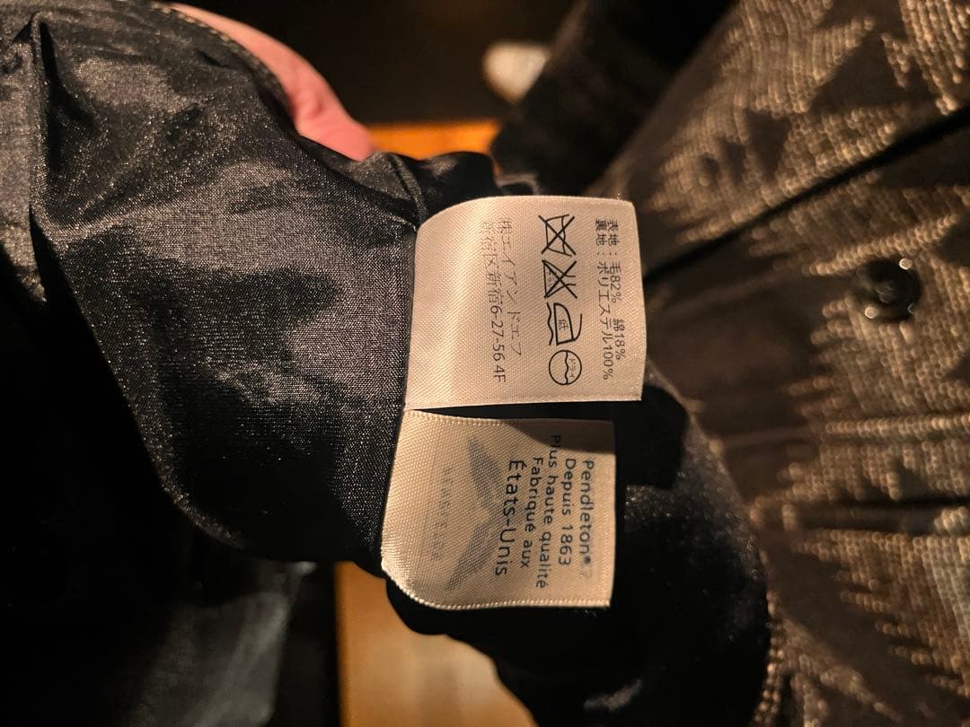 コ*ン様 Pendleton チマヨ柄 コート