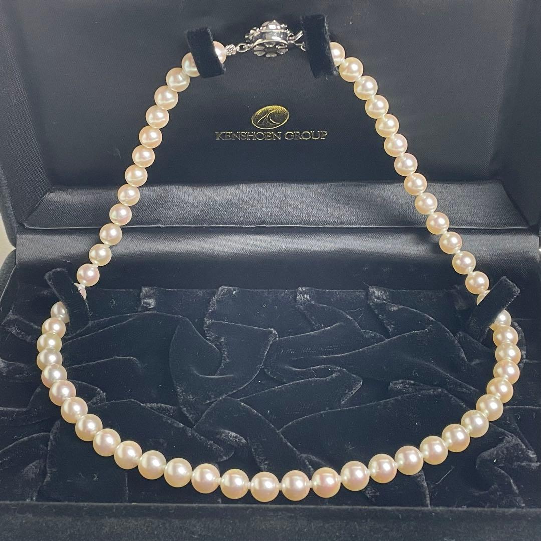健勝苑 パール 真珠 本真珠 レディース ネックレス
