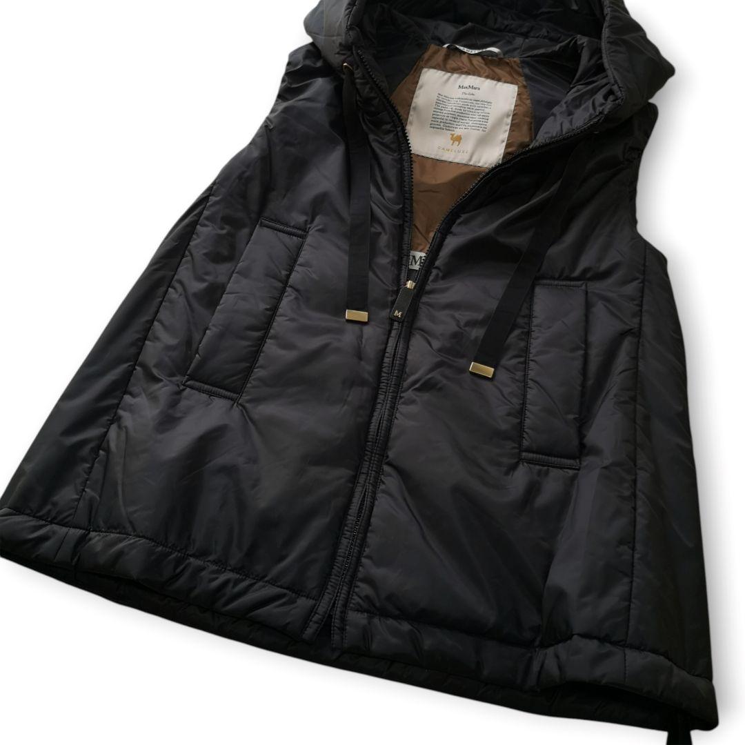 美品 Max Mara The Cube GREENGO ジレ ダウンベスト 黒