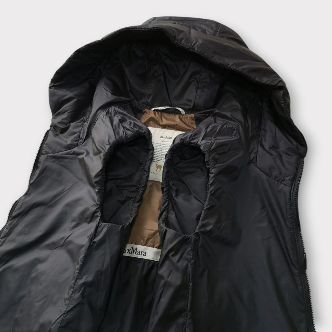 美品 Max Mara The Cube GREENGO ジレ ダウンベスト 黒