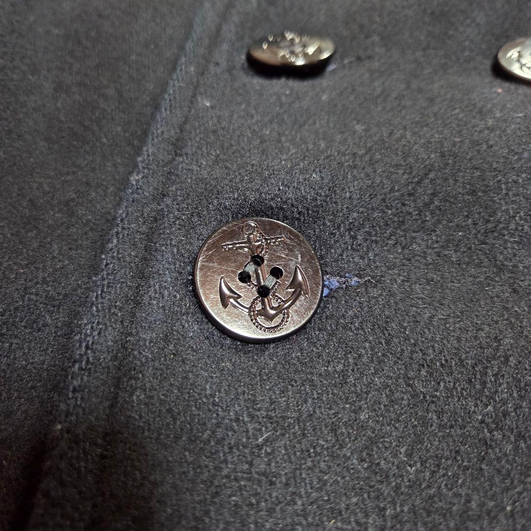 SCHOTT ウールピーコート USA製 ダブル 40 Lサイズ ブラック