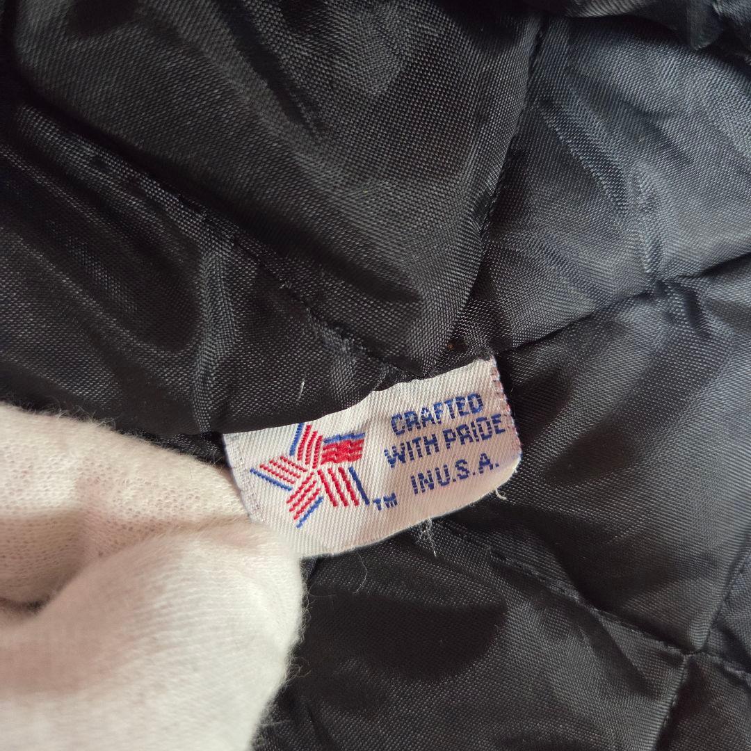 SCHOTT ウールピーコート USA製 ダブル 40 Lサイズ ブラック