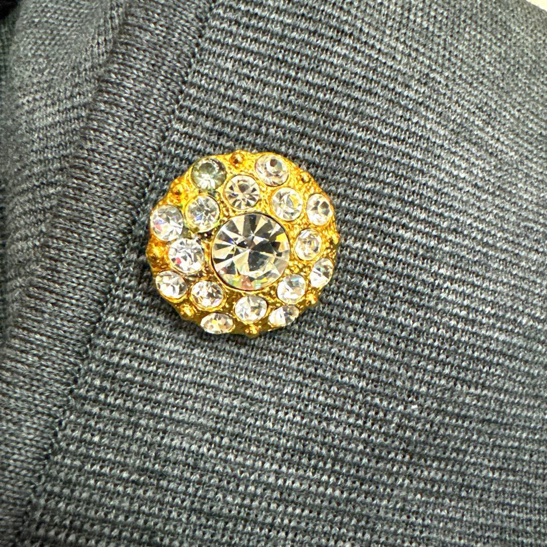 Yves Saint Laurent イヴサンローラン ノーカラージャケット