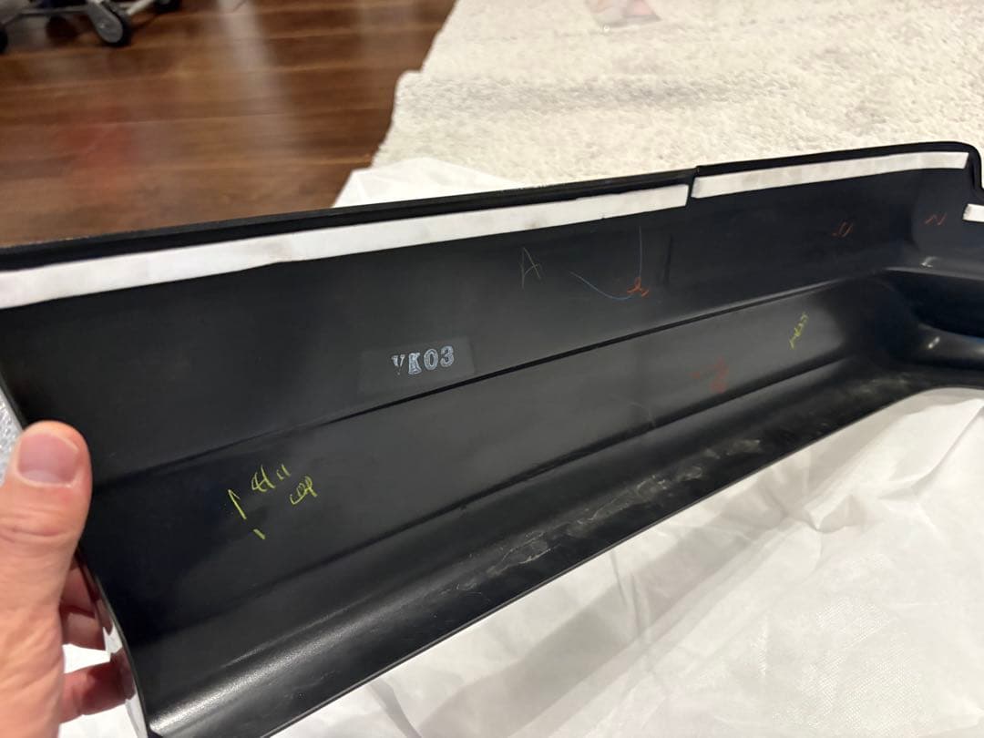 ハイエース　FLEX Delfina Line フロントスポイラー