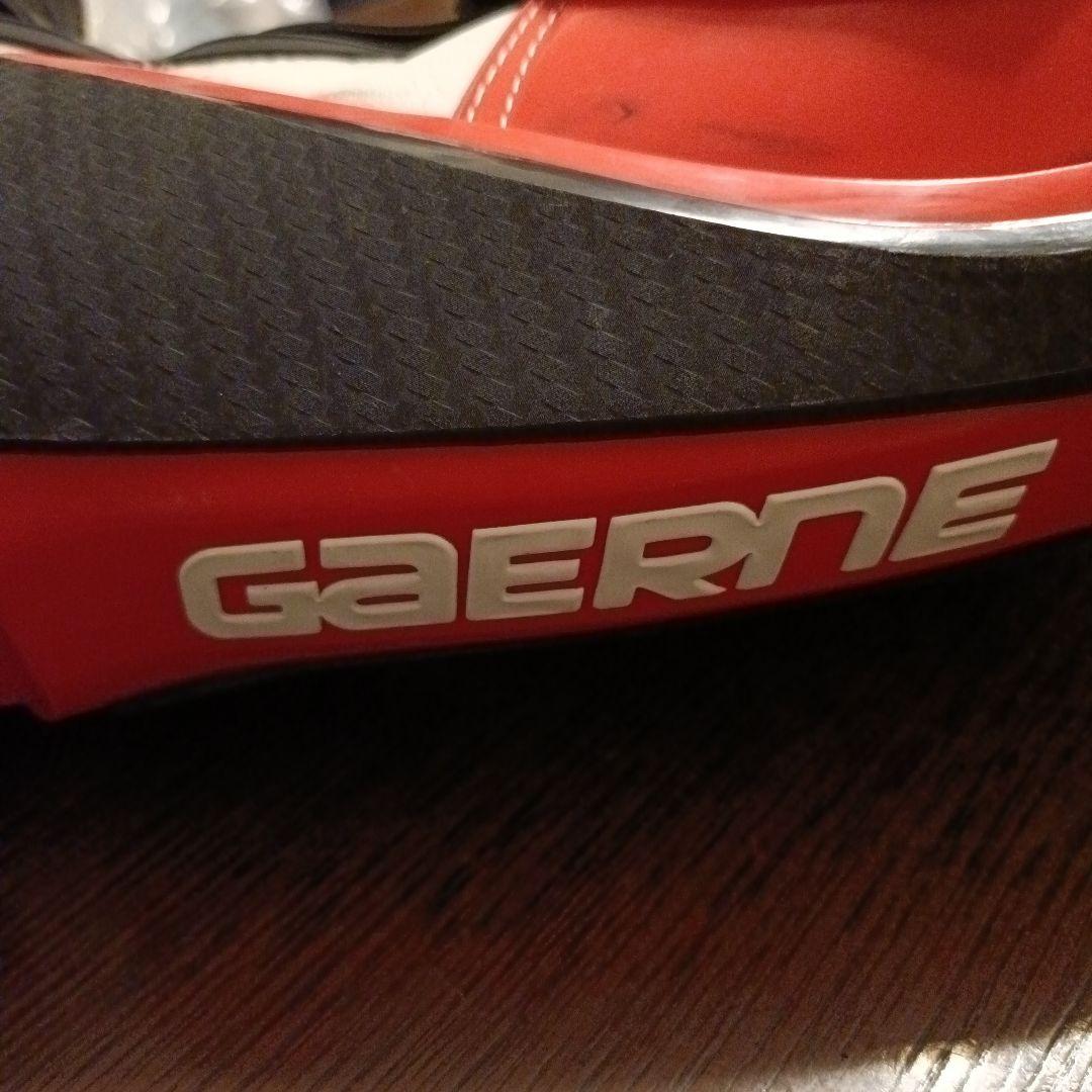 商品番号：9　GAERNE ロードライディングブーツ 赤/白/黒