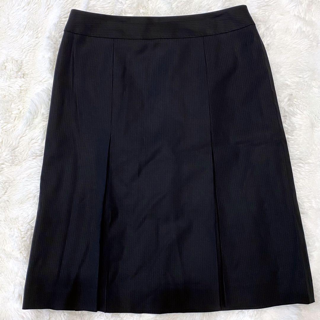 【 ３☆８ 様】23区 ストライプヨーロッパ製高級生地 スカートセットアップ