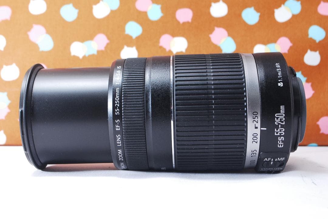 ✨超美品✨Canon EF-S 55-250mm F4-5.6 IS