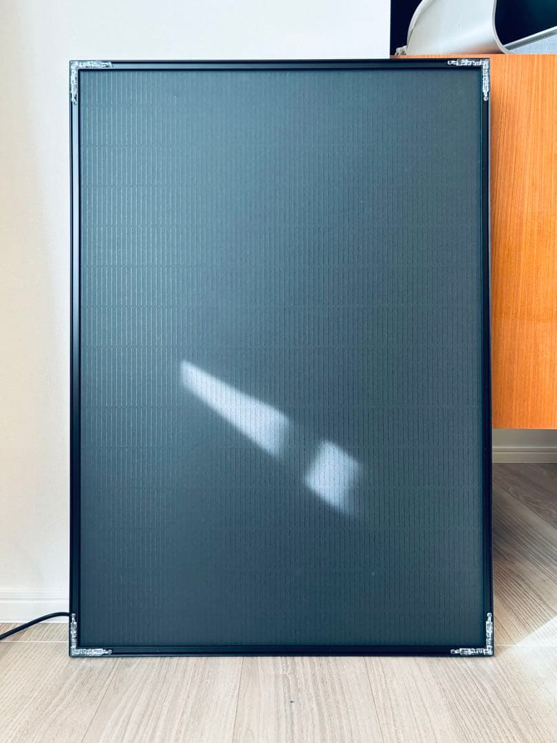 額装付き 柚木沙弥郎 日本民藝館 「型染爪文帯地」限定ポスター