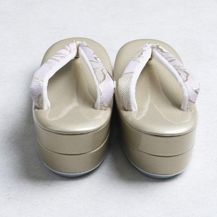 【新品】フォーマル用 帯地 草履バッグセット 24cm 03489