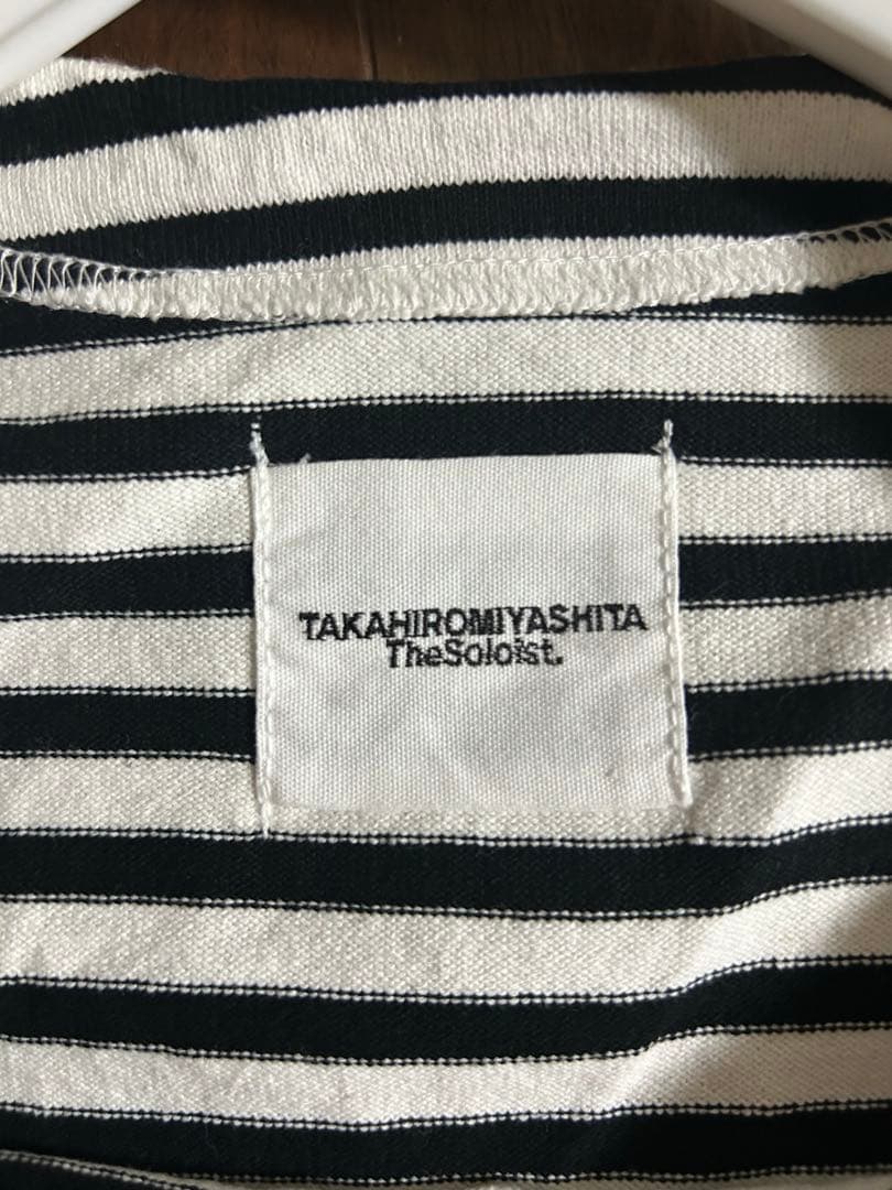 ソロイスト 20AW ボーダーカットソー 48