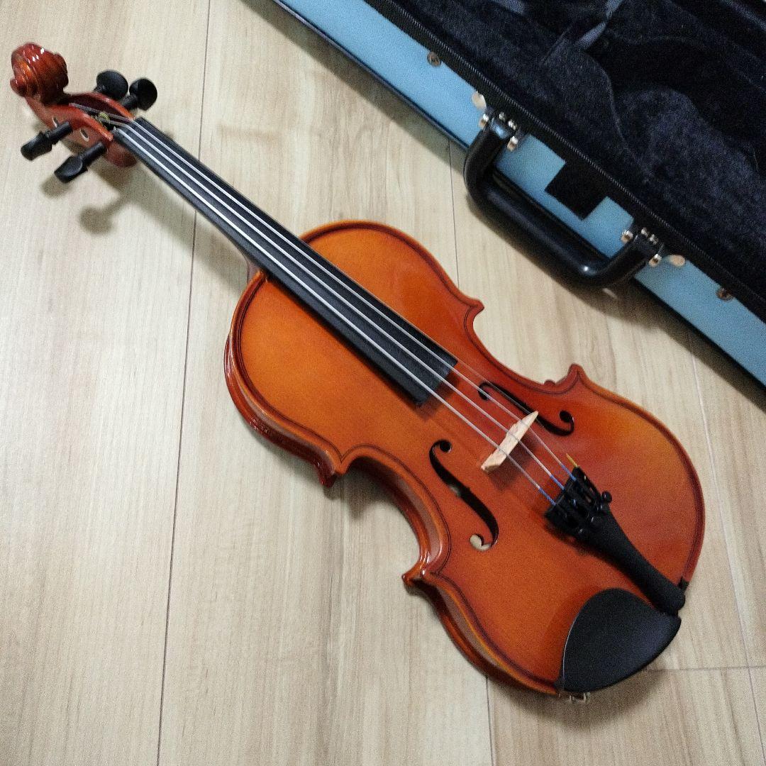 【小物付き】カルロジョルダーノ バイオリン VS-1C 1/8 みずいろケース
