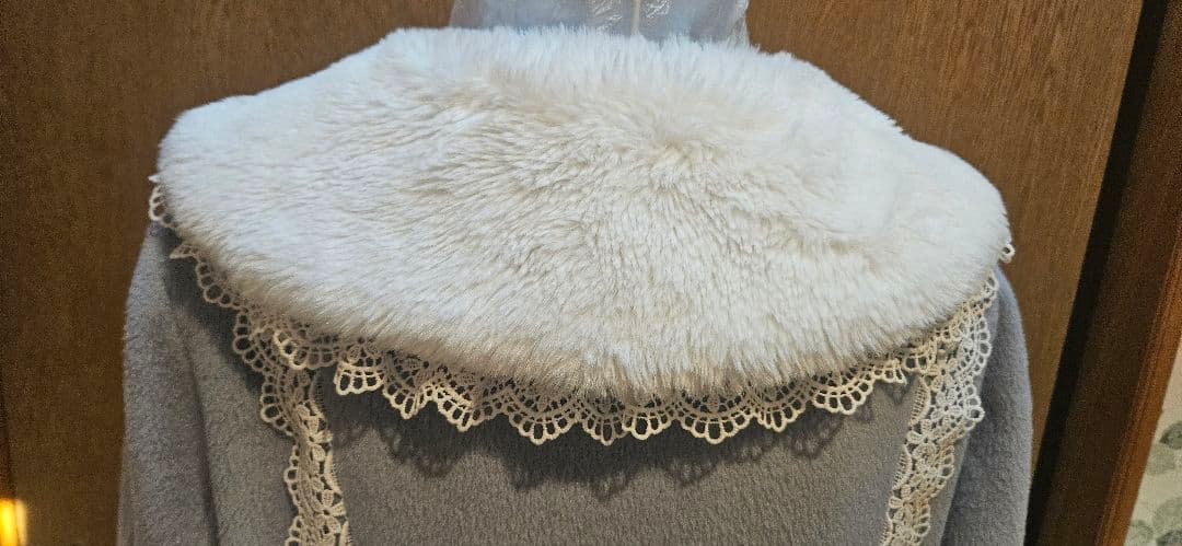 siroaxes femme kawaii ファー付きコート 2024AW