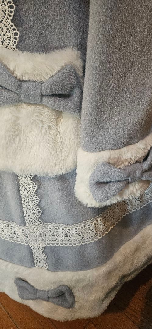 siroaxes femme kawaii ファー付きコート 2024AW