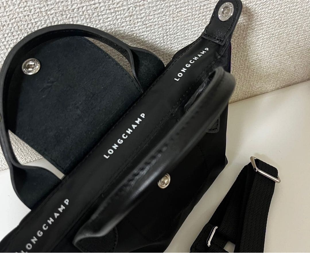 【新品】LONGCHAMPプリアージュENERGY 3WAY男女兼用XS黒