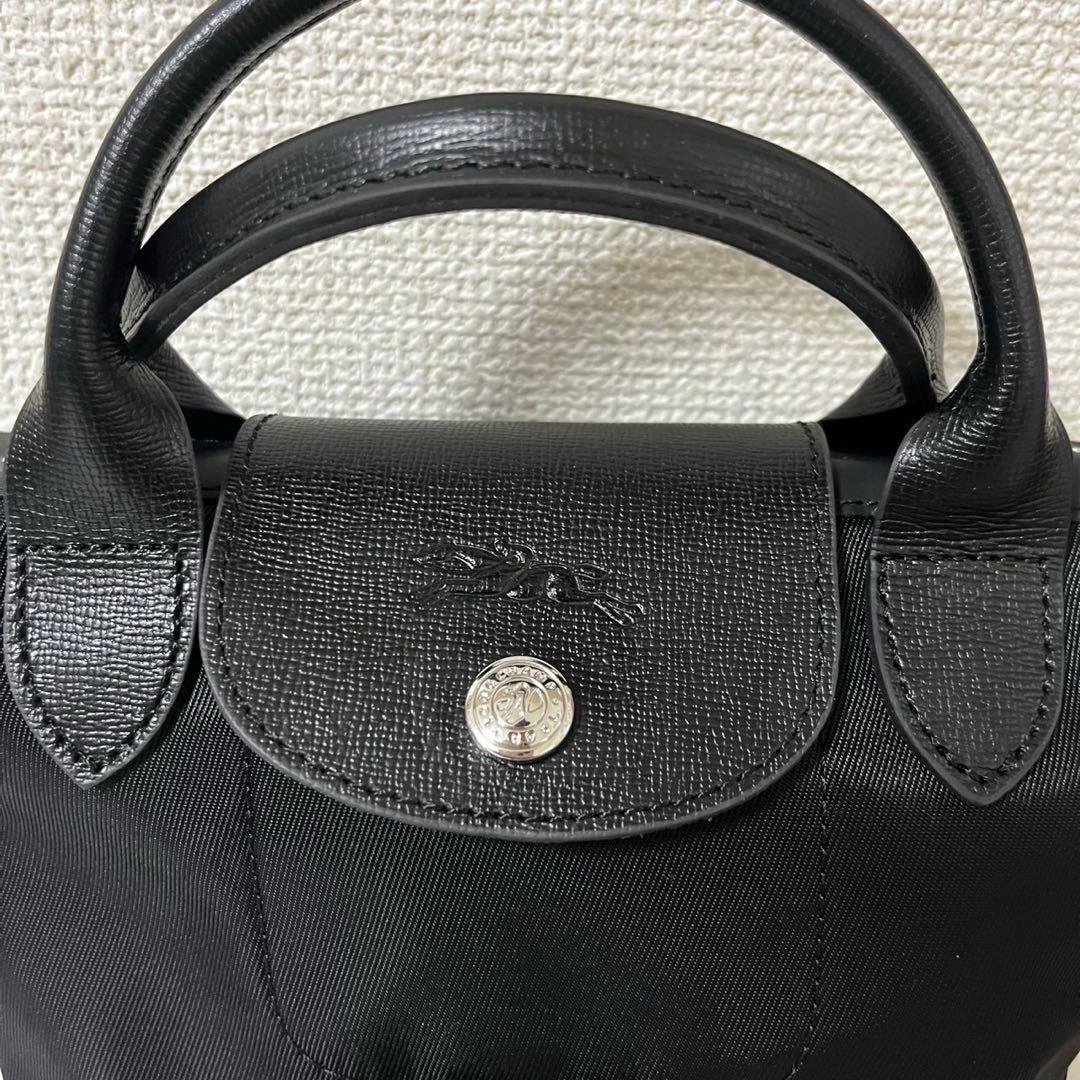 【新品】LONGCHAMPプリアージュENERGY 3WAY男女兼用XS黒