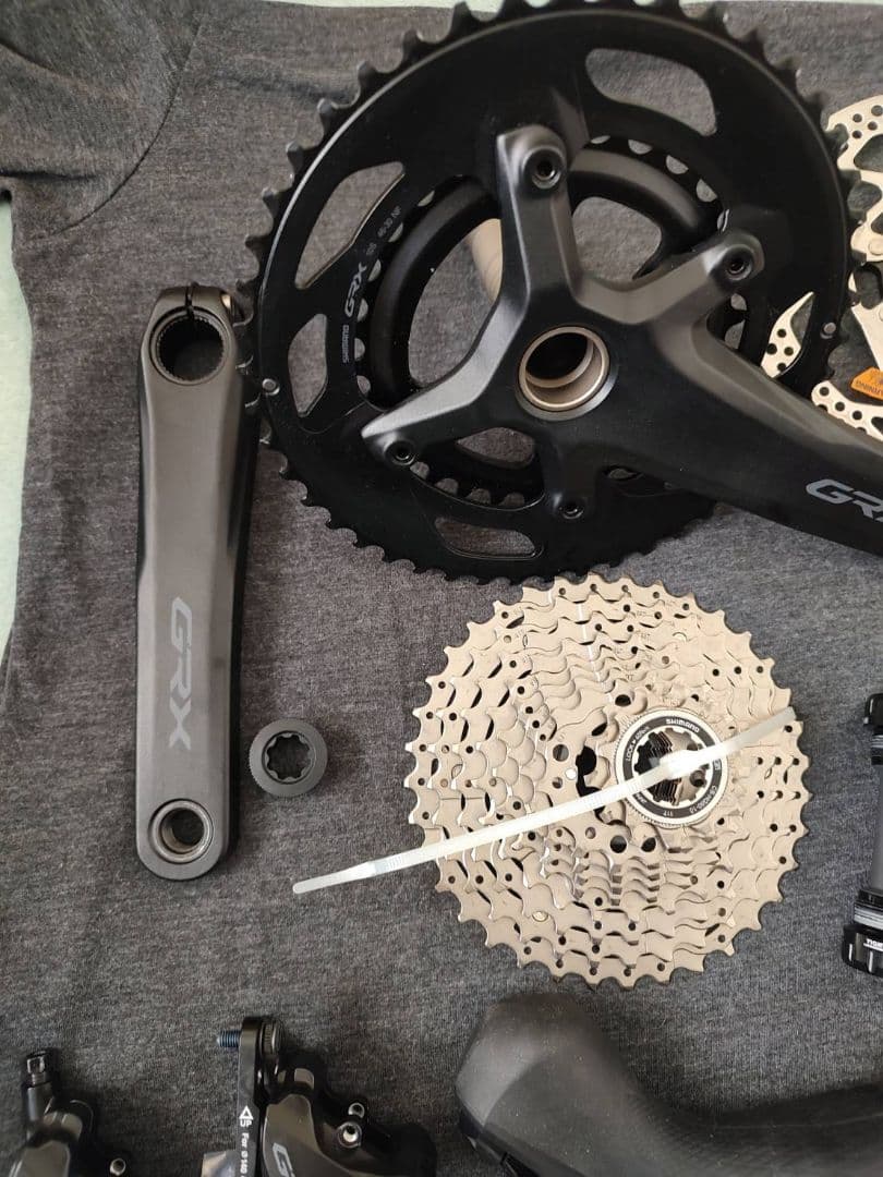 新古品 GRX400 GRX600 10S 8点ミックス コンポセット　シマノ