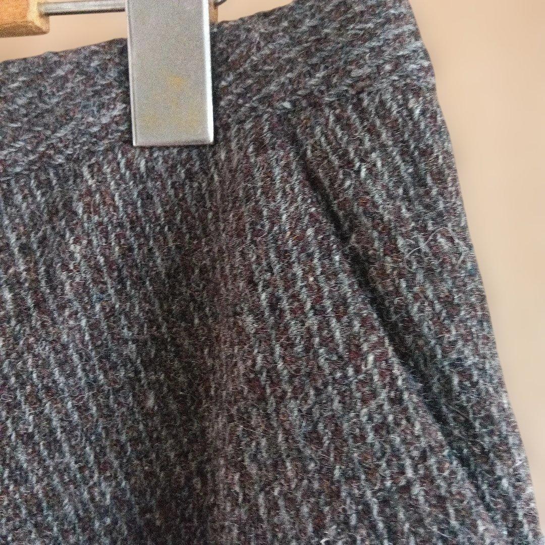 40 フランス製 APC ウールパンツ 冬向け ブラウン