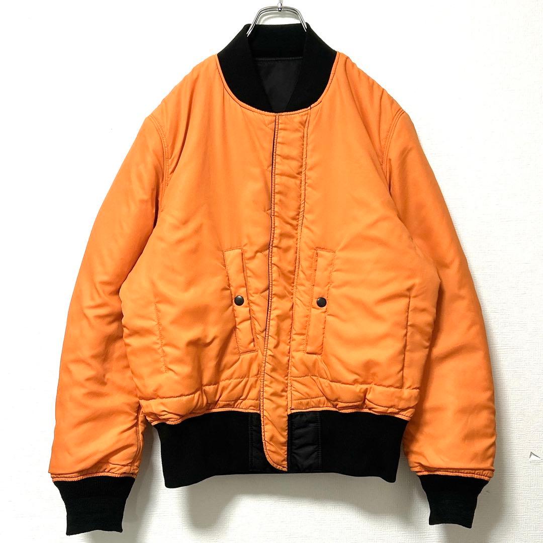 ALPHA　ニコアンド別注MA-1ボンバージャケット　中綿フライトブルゾン