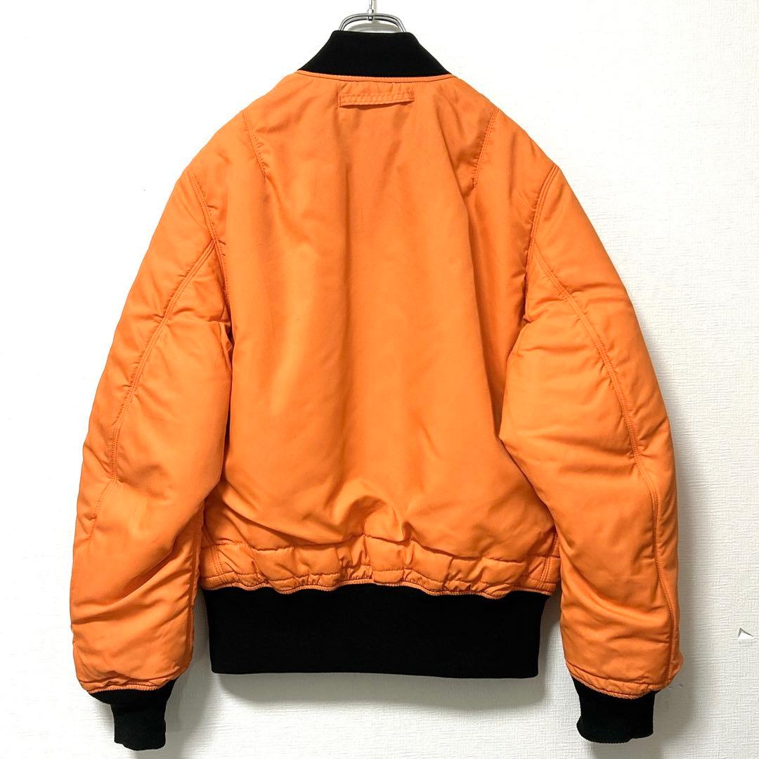 ALPHA　ニコアンド別注MA-1ボンバージャケット　中綿フライトブルゾン