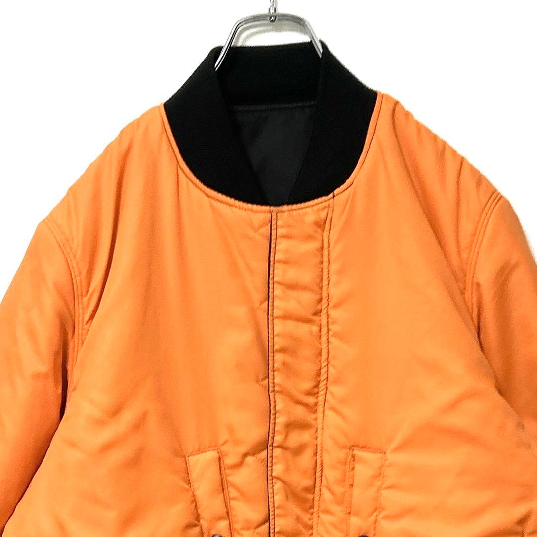 ALPHA　ニコアンド別注MA-1ボンバージャケット　中綿フライトブルゾン