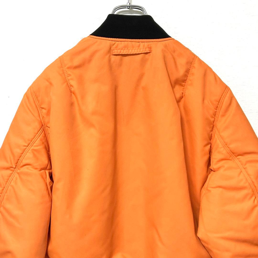 ALPHA　ニコアンド別注MA-1ボンバージャケット　中綿フライトブルゾン