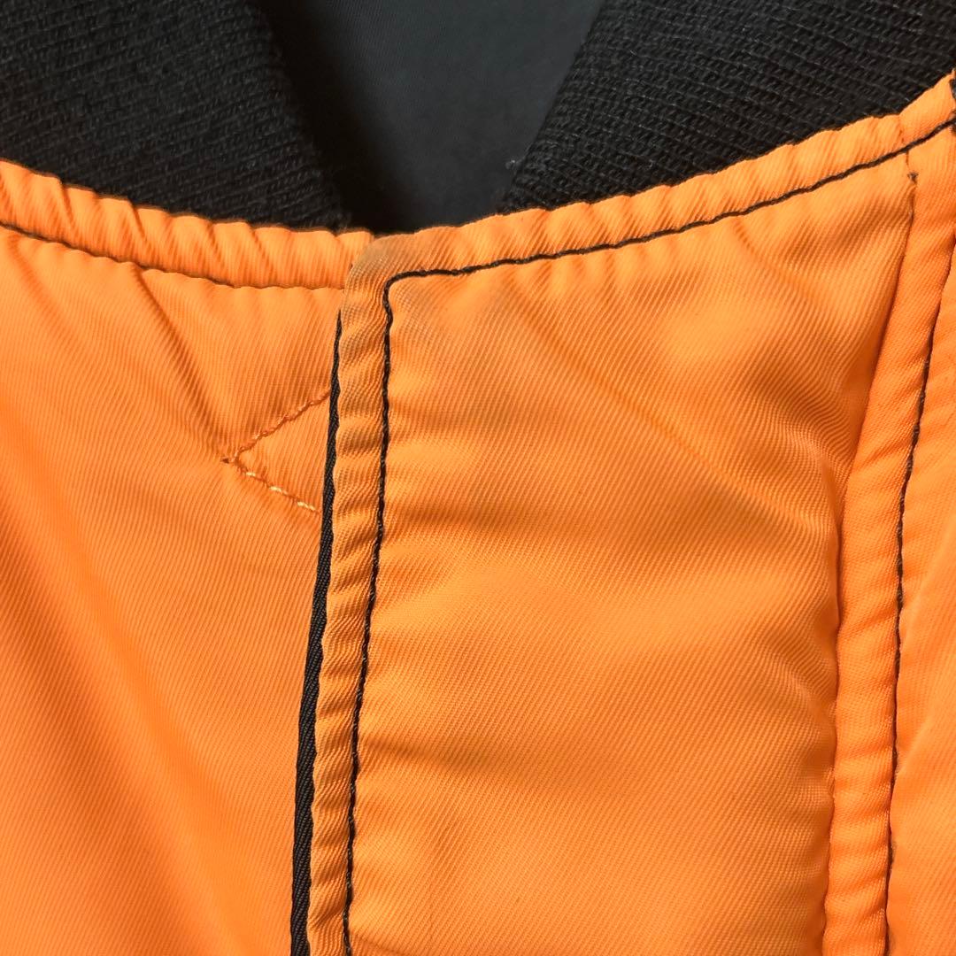 ALPHA　ニコアンド別注MA-1ボンバージャケット　中綿フライトブルゾン