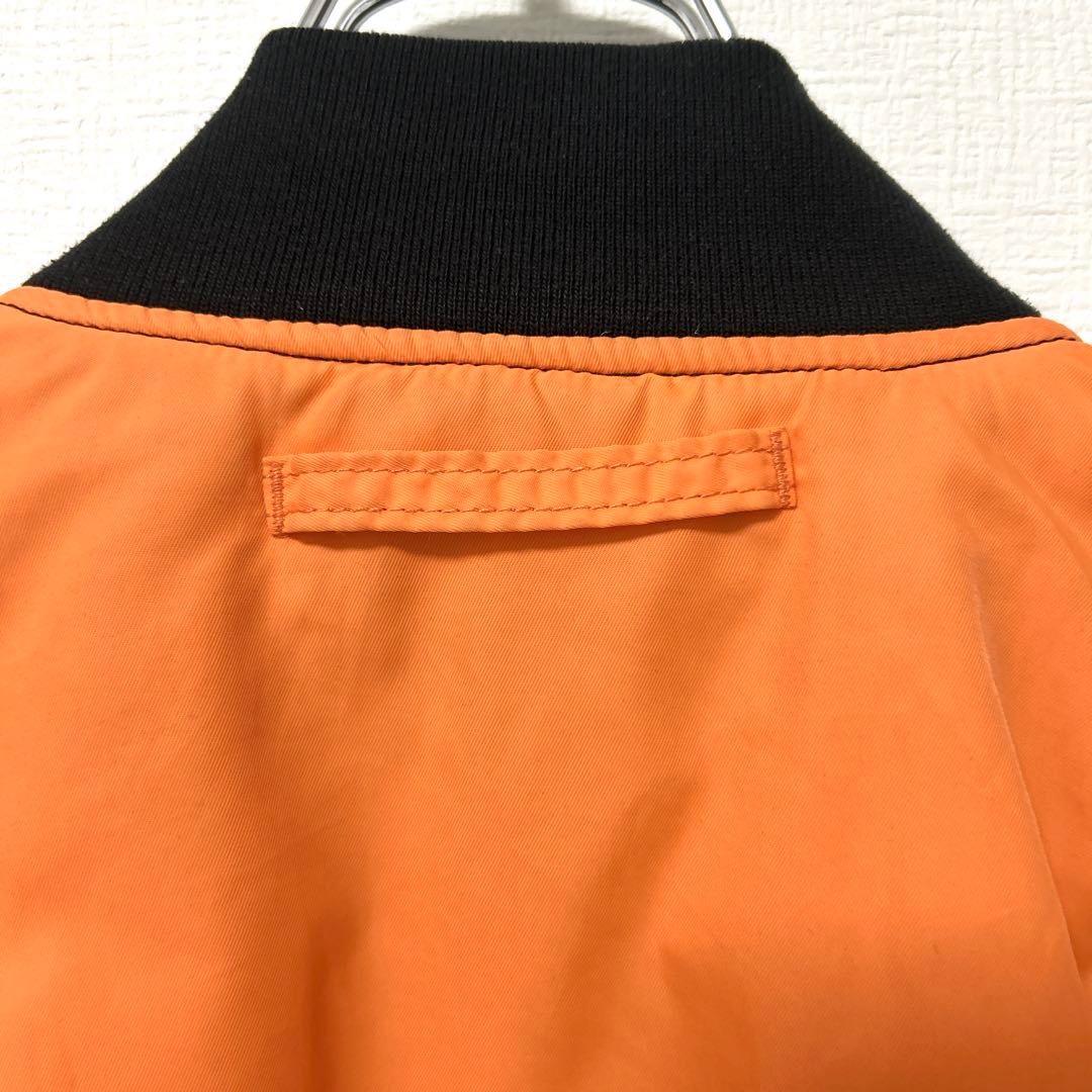 ALPHA　ニコアンド別注MA-1ボンバージャケット　中綿フライトブルゾン