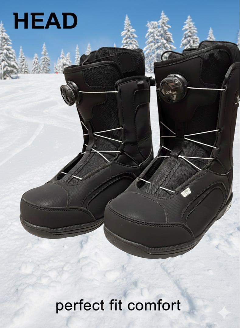 HEAD perfect fit comfort スノーボードブーツ ブラック