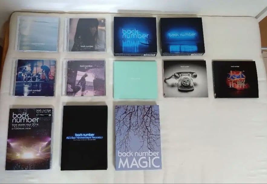 back number CD、DVDコレクション