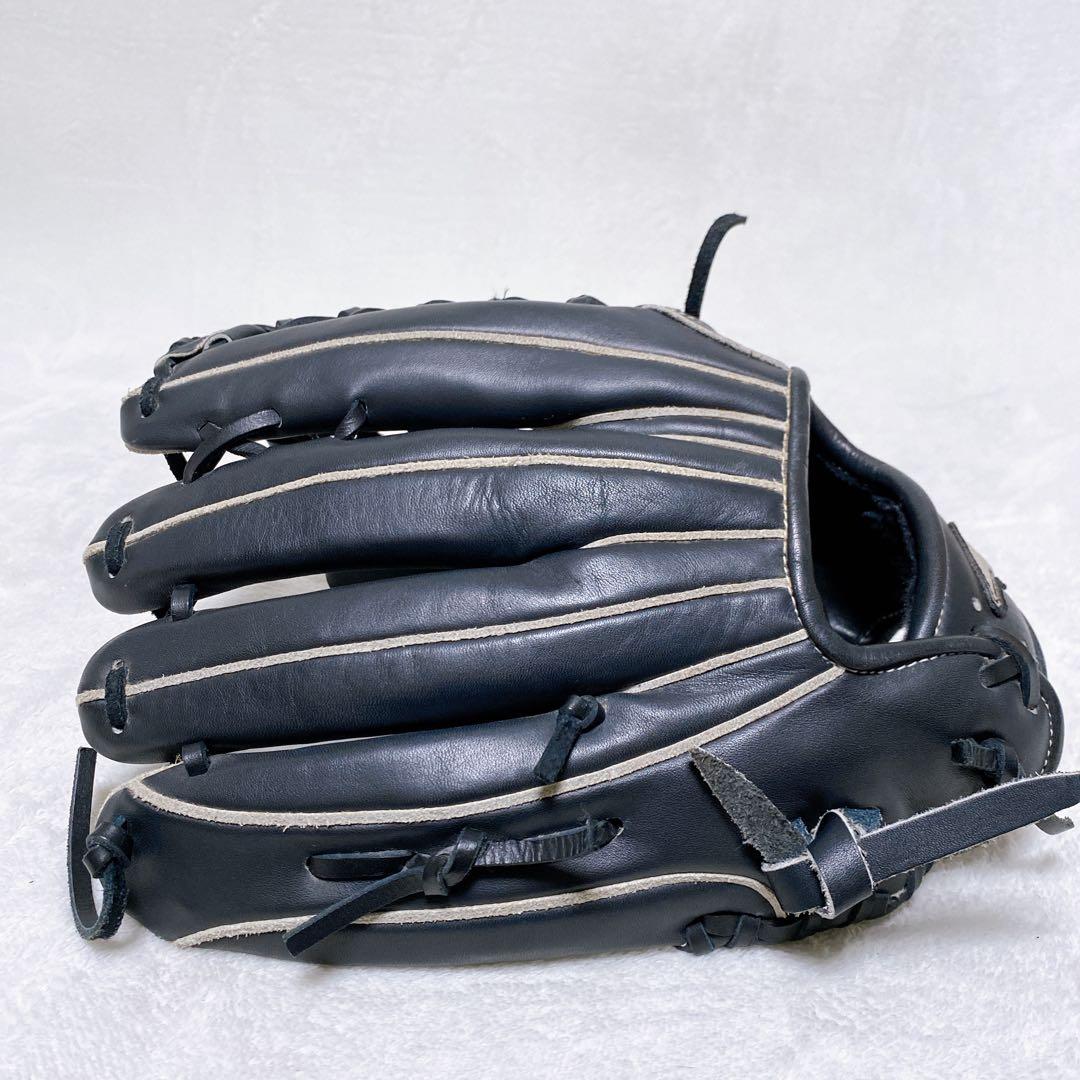 ミズノ　軟式グローブ　イチローモデル　外野手用　プラチナラベル　右投げ　一般軟式