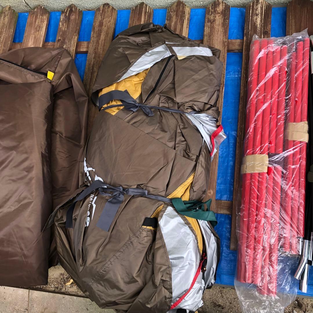 Hill Stone キャンプテント ブラウン