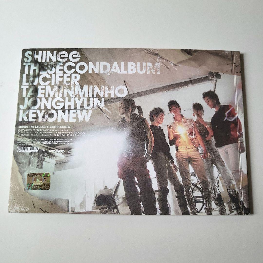 ミノ　ミンホ★SHINee　韓国盤　LUCIFER　ルシファー　CD　トレカ