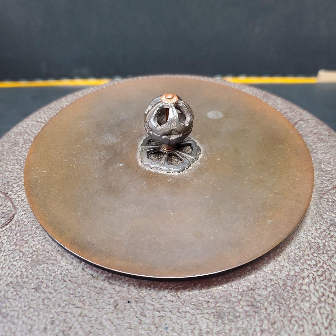 にしえ様　釜2点　 菊地政光 茶釜 丸釜 海老釻付 茶道具