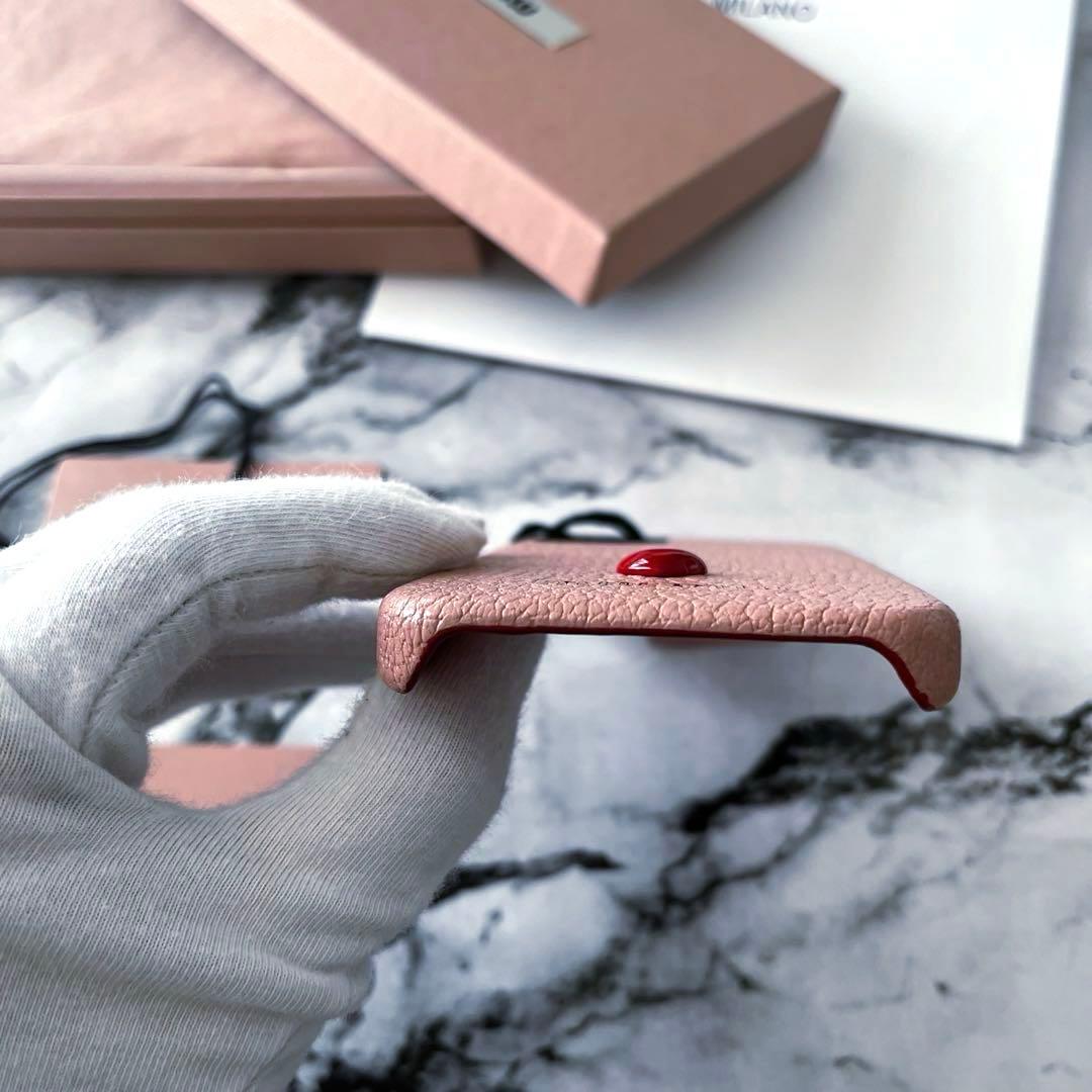 【新品未使用】ニシ　miumiu iPhone12 mini ケース