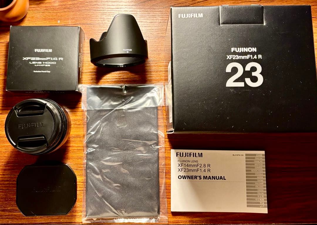 XF23mmF1.4 R FUJIFILM フジノンレンズ