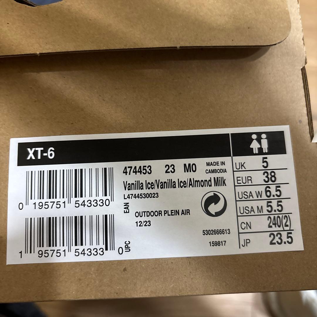 sth117　SALOMON XT-6 サロモン23.5cm