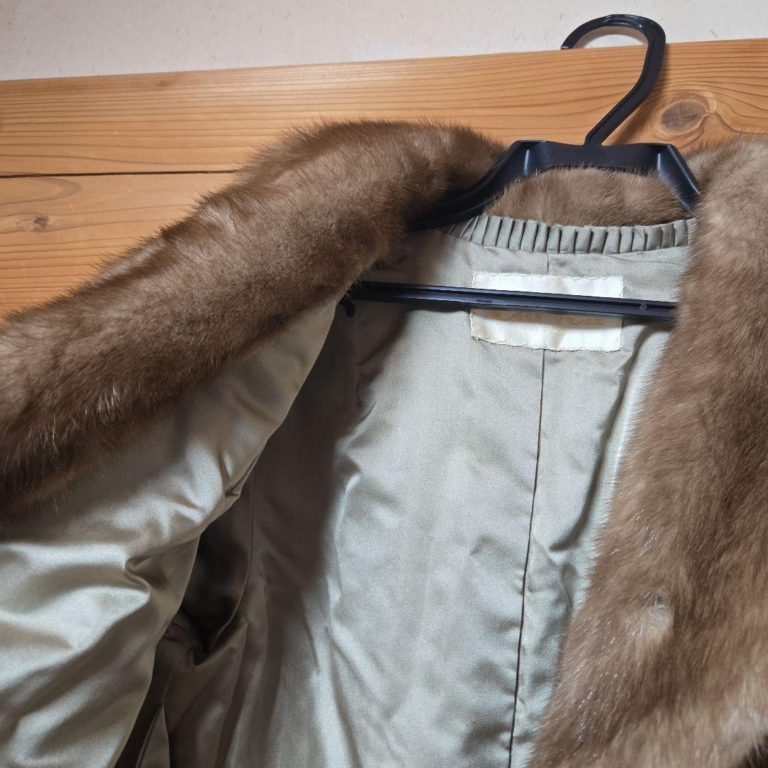 【値下げ可能】ブラウンファーコート