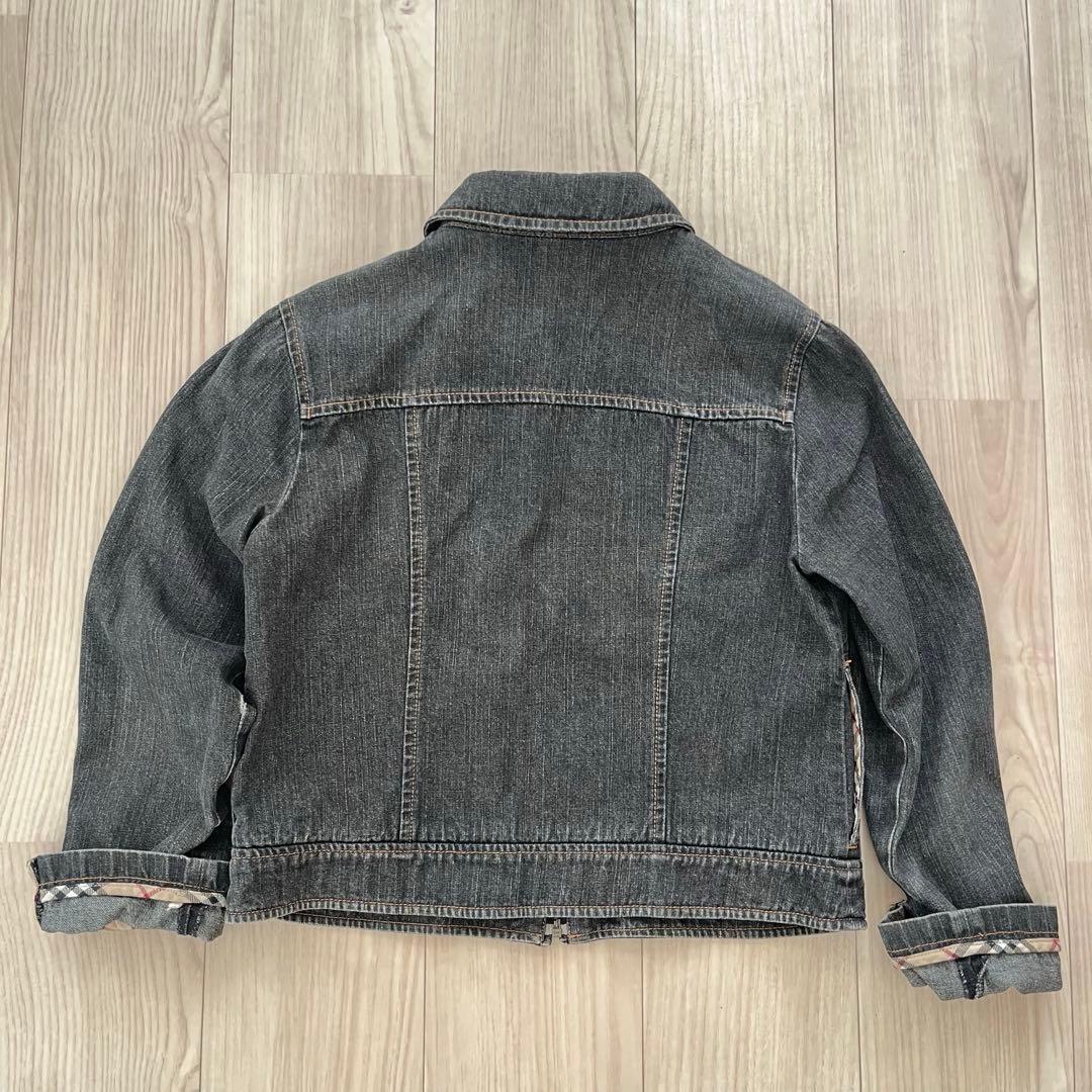 【レア】BURBERRY バーバリーロンドン デニムジャケット ノバチェック