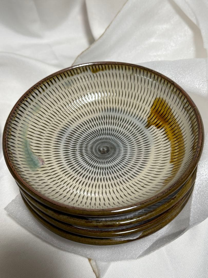 民芸小石原焼　小石原焼き　5枚