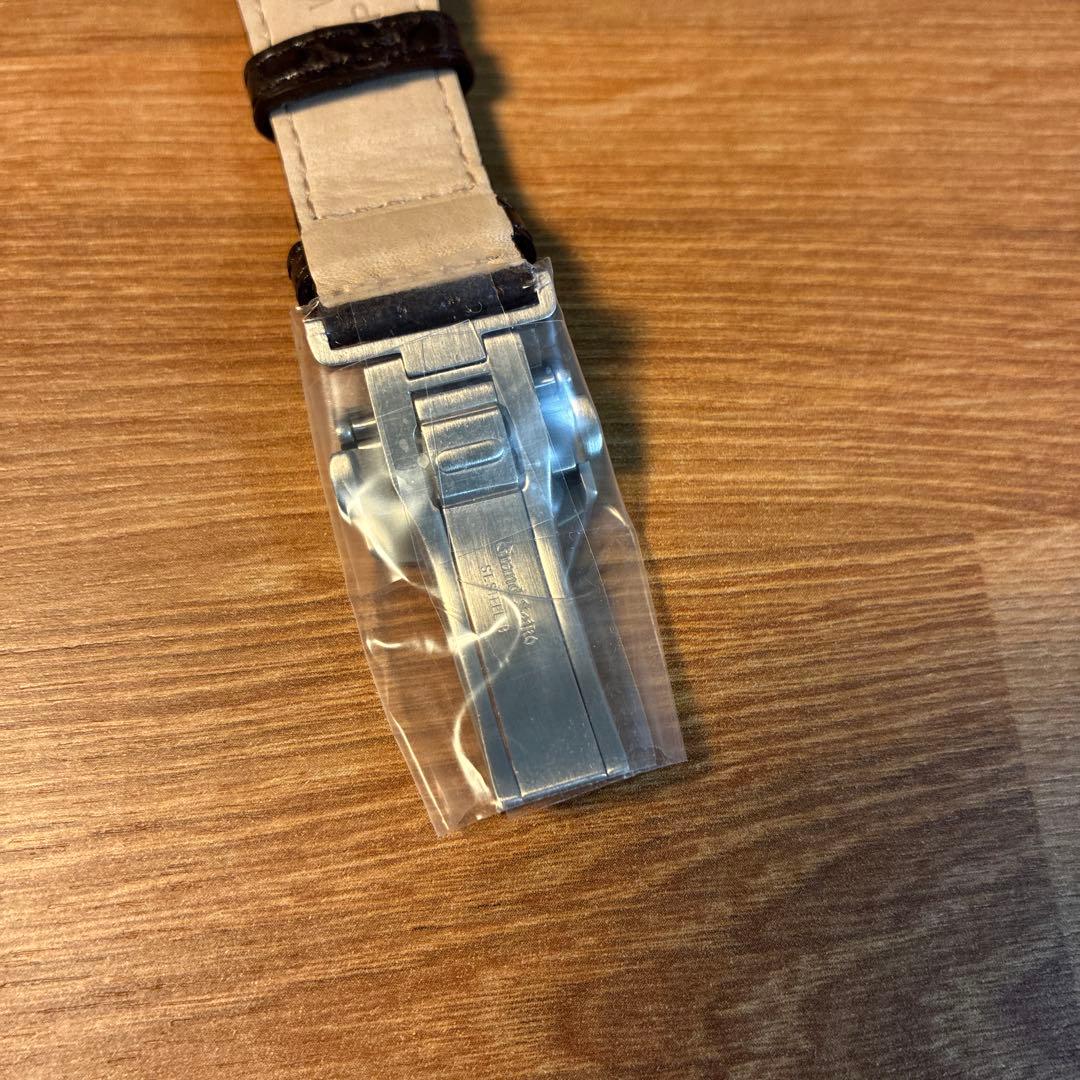 グランドセイコー　21mm 純正レザーベルト　sbgj239