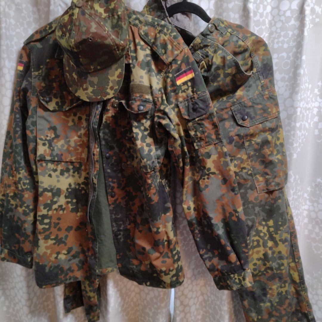 旧ドイツ軍迷彩服　3点セット
