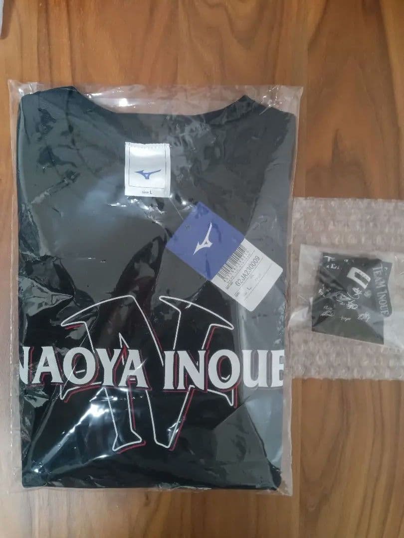 井上尚弥 後援会 Tシャツ L　キーホルダー＆ステッカーセット　パンフレット