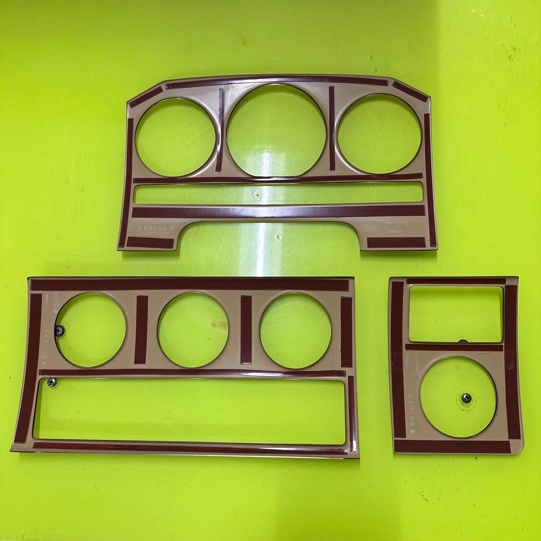 ジムニー ウッド調パネル メーターパネル 取付説明書付き 純正