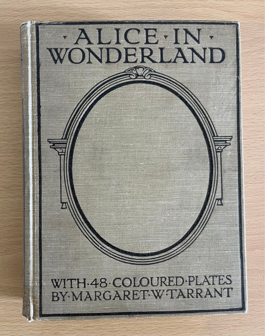 No72 アンティーク 洋書 古書 不思議の国のアリス マーガレット•タラント